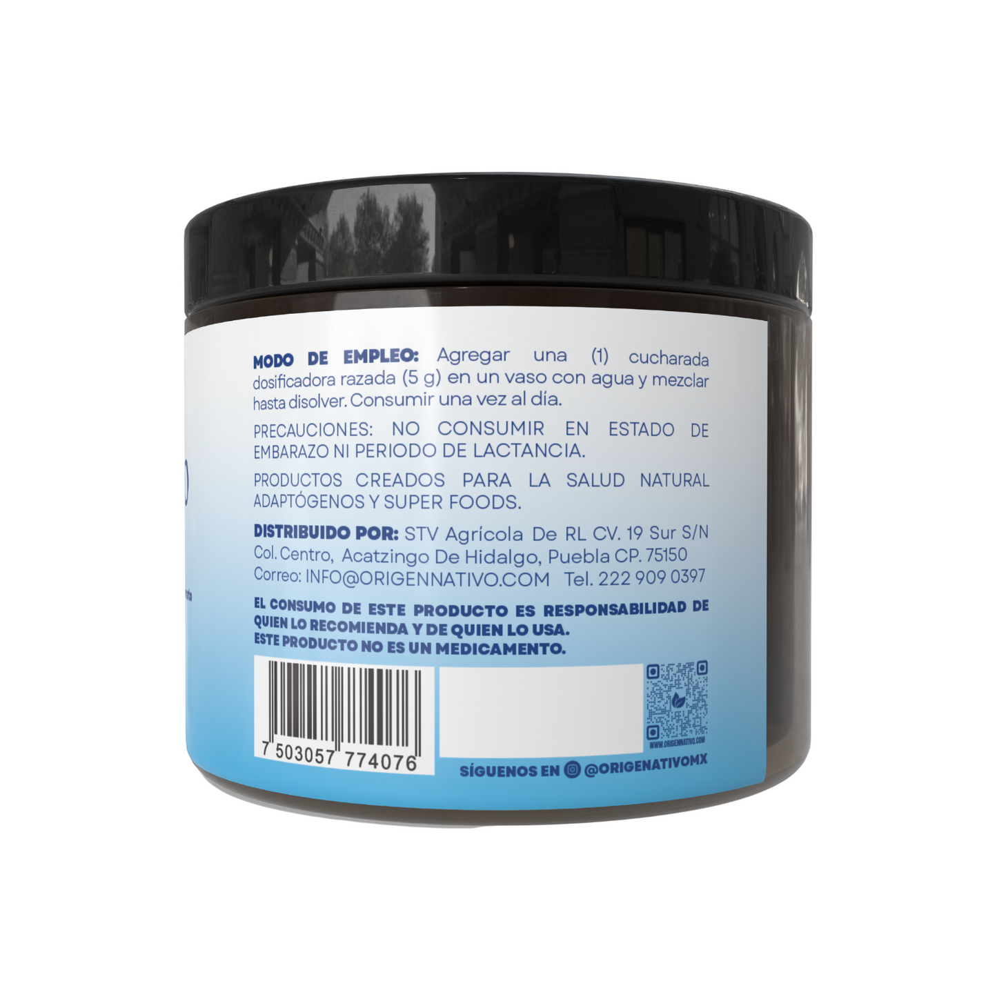 Magnesio Complex en polvo | Sin sabor