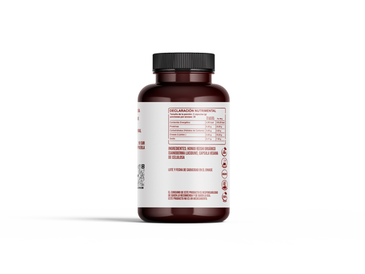 Hongo Reishi orgánico en cápsulas