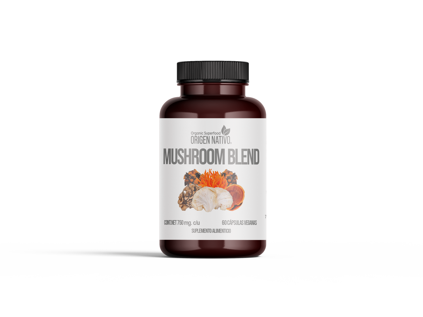 Mushroom blend orgánico en cápsulas