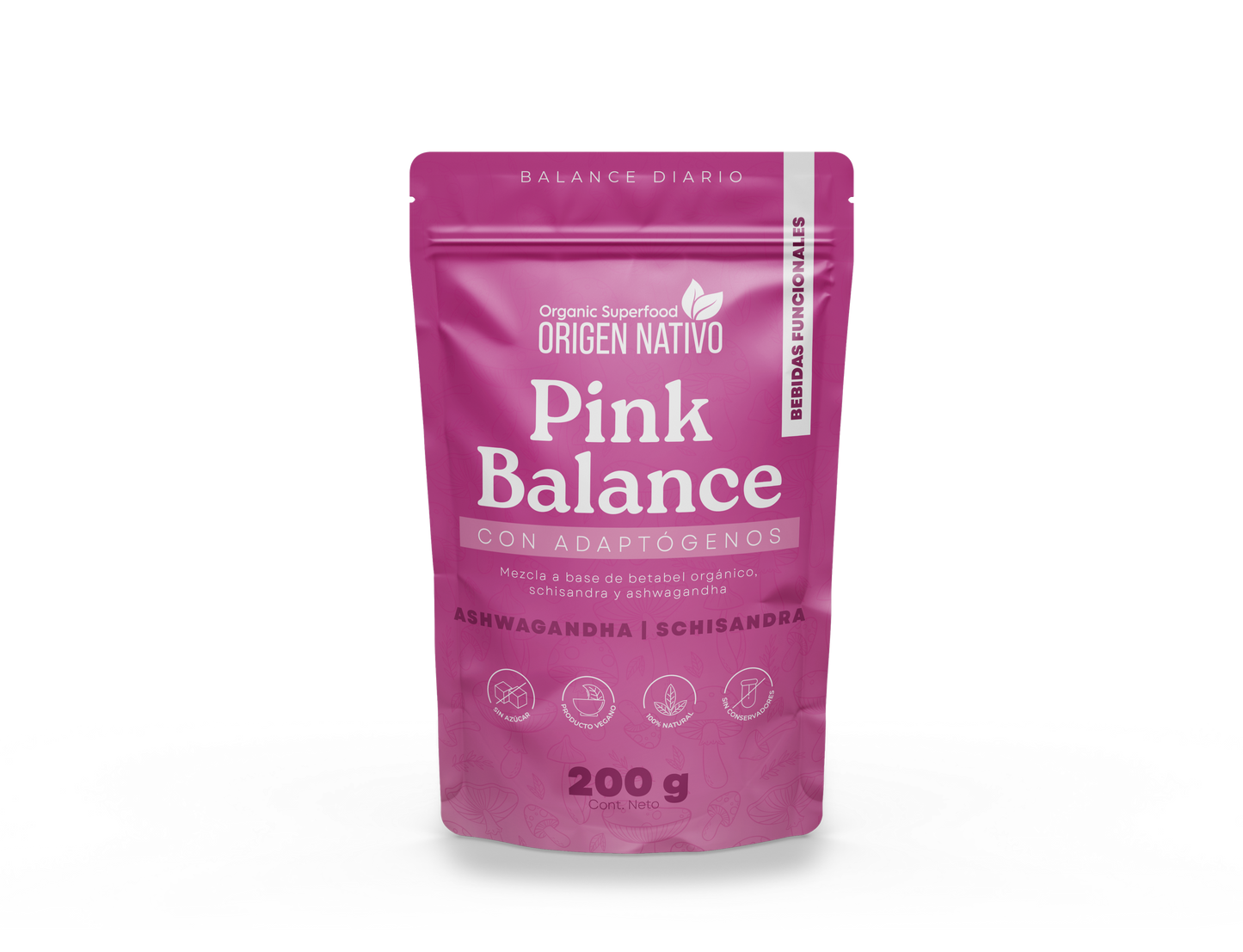 Pink Balance con adaptogenos